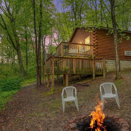 Blue Rose Cabins - Pine Ridge Cabin Logan Dış mekan fotoğraf